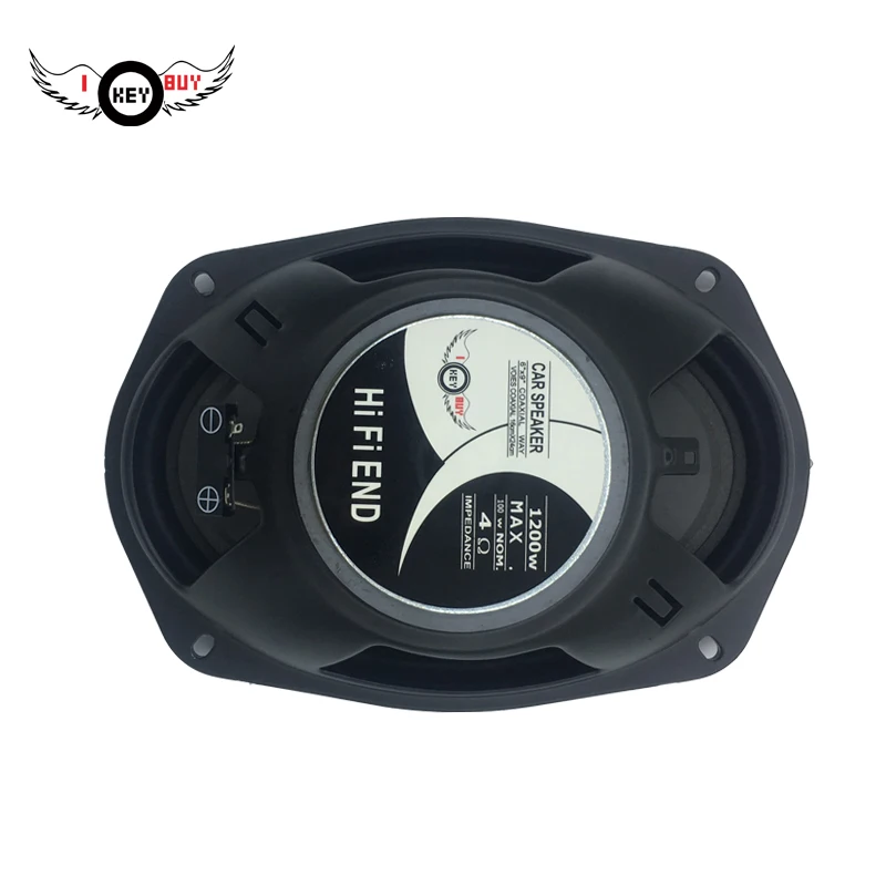 I Key Buy OEM Sub НЧ-динамик 6x9 1200 W 5-Ways 4 Ohm коаксиальные автомобильные аудио колонки громкоговорители полный спектр питание стерео черный