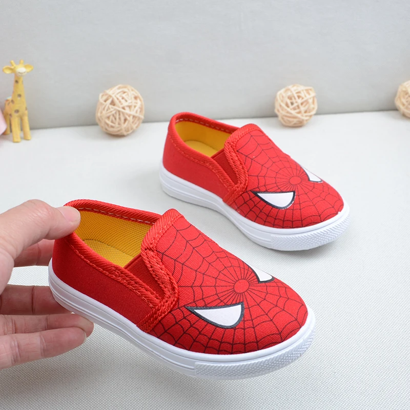 

2019 Special Soft Boys Shoes Spiderman Sneakers Running Sports Shoes Kids Girls Casual Flats Children Loafers Batman Creative