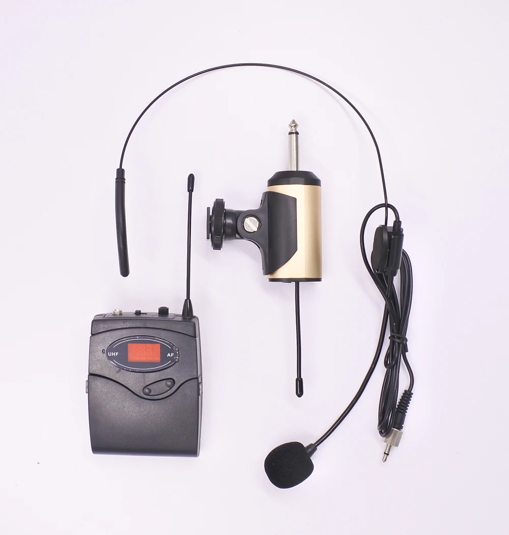 camera portable SLR DSLR interview news press headset mic bodypack transmitter wireless