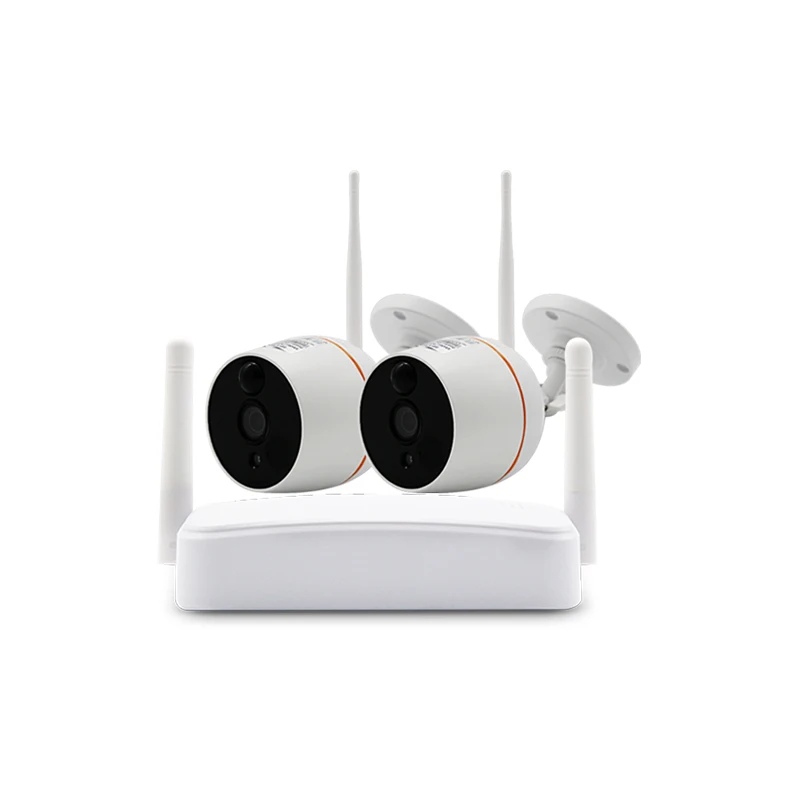 

SmartYIBA Mini Wireless NVR Kit CCTV Camera System CCTV Camera Security System Kit Video Surveillance IP Support 128G SD Card