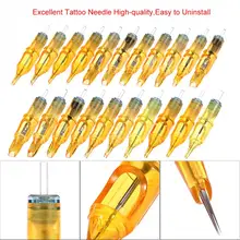 20PCs Disposable Tattoo Cartridge Needles Tattoo Makeup 3RL/5RL/7RL/9RL/5M1/7M1/9M1/5RS/7RS/9RS for Microblading Tattoo Machine