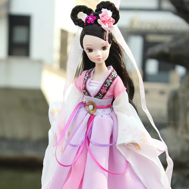 Special 29CM Kurhn Dolls For Girl Chinese Traditional Doll Seven Fairy