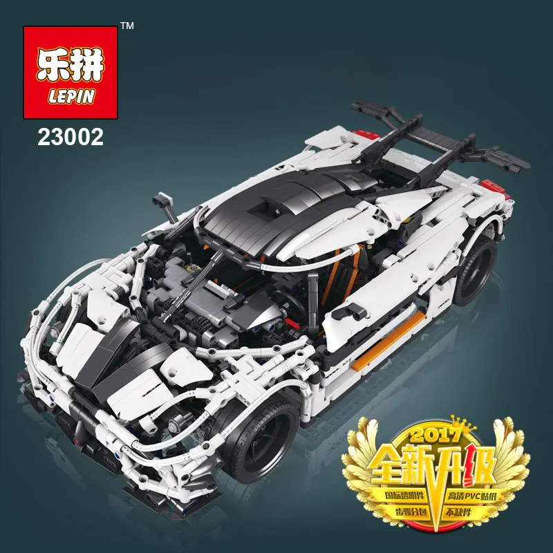 

LEPIN 23002 3136Pcs Technic Series The MOC- 4789 Changing Racing Car Set Children Educational Building Blocks Bricks Toys Model