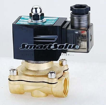 

Free Shipping 5PCS/Lot 12v 1" NC 2-way Stainless Steel Solenoid Valve VITON Oil Gas Acid Fluid Square Coil