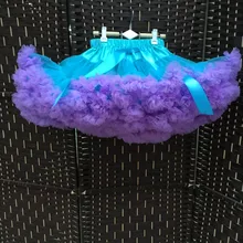 Маленькая юбка с оборками юбка-пачка для малышей юбка цельнокроеная юбка для девочек нарядное платье для девочек балетная юбка-пачка