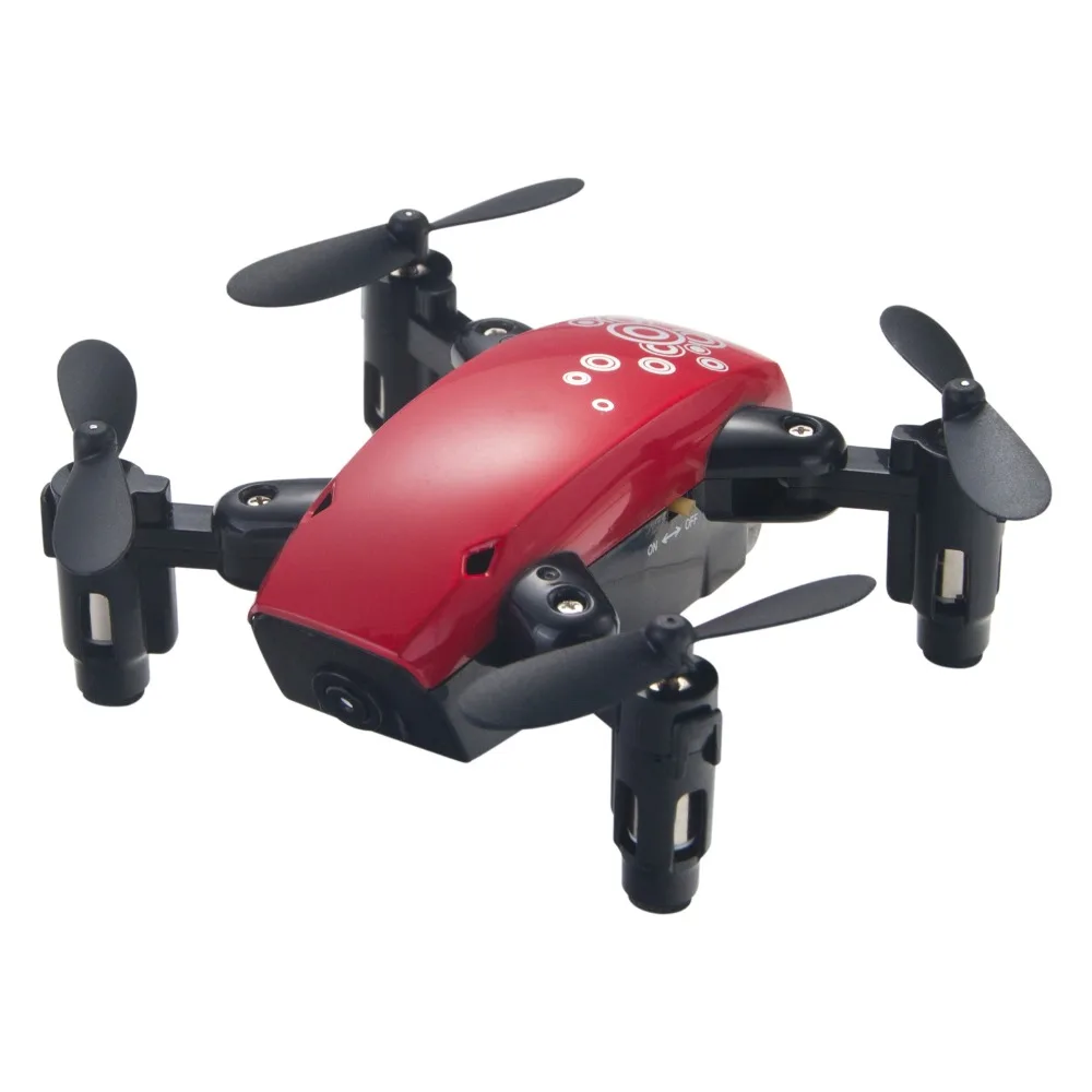 Карманный Квадрокоптер дроны 1806A Wifi FPV с камерой Hd 6-осевой гироскоп складной