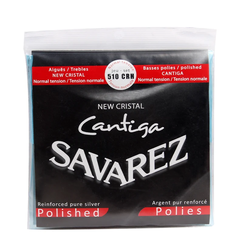 Savarez 510CRH Classical Guitar Strings,Full Set ,Nylon Strings,Medium