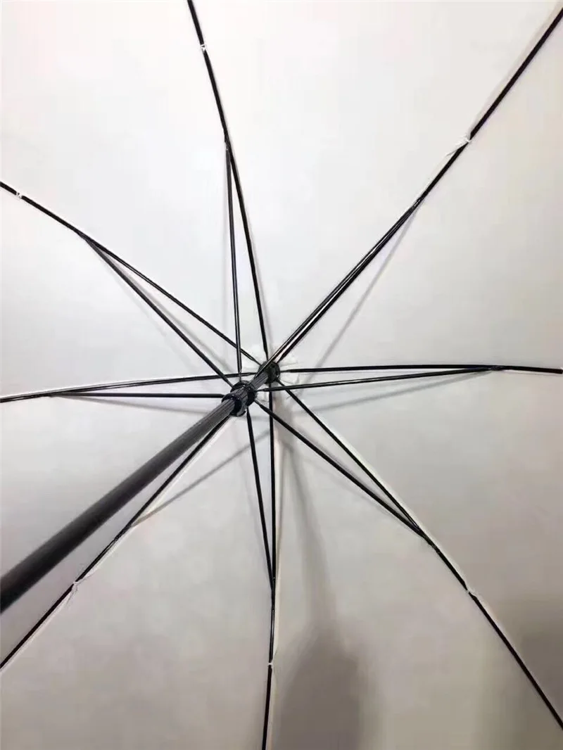 Lace dark flower small ocean umbrella long handle lady UV protection sun umbrella wood umbrella handle 8 bone manual zara*women