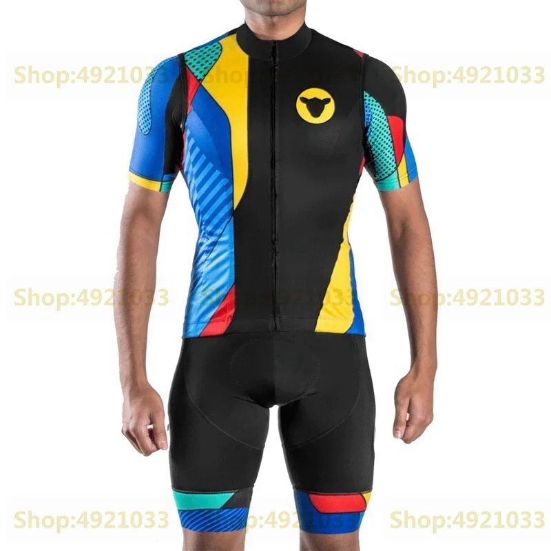 RC Team Black sheep Ограниченная серия велосипедных Джерси костюм с коротким рукавом велосипедная рубашка и 9D гелевая подкладка нагрудник шорты Tuta da ciclismo