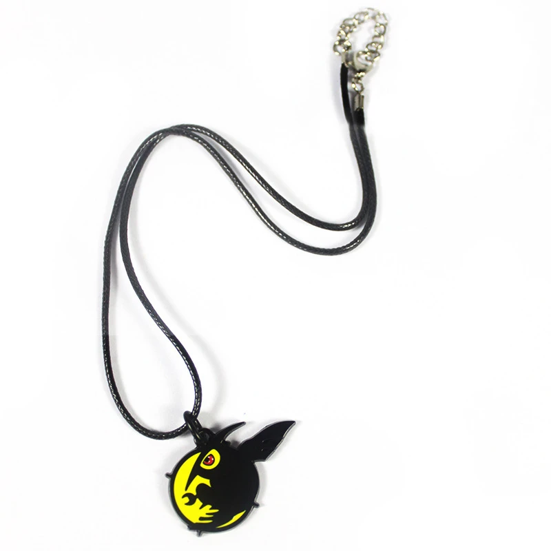 

Anime Japanese Akame ga Kill! Akame Night Raid Black Metal Pendant Necklace Chain Anime Cosplay Collection Gifts Girls Boys
