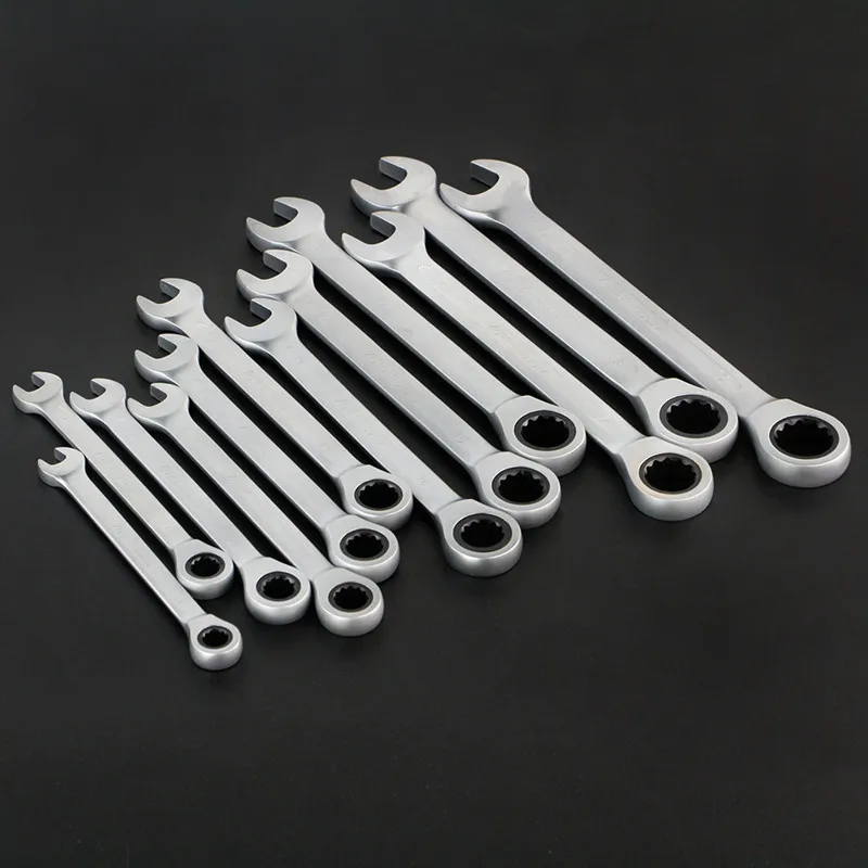 12pc-the-key-ratchet-spanners-combination-wrenches-set-of-auto-repair-hand-tool-for-cars-kit
