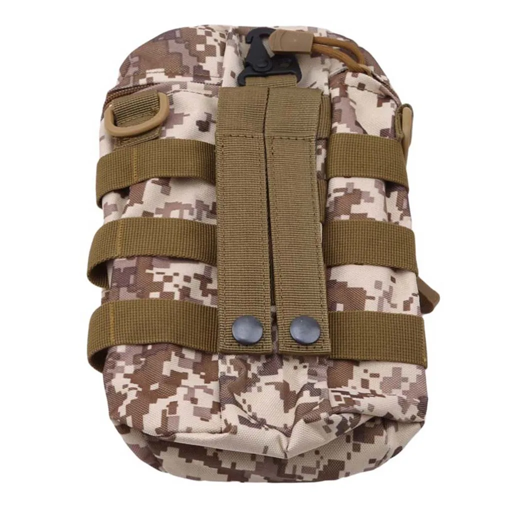 Дорожный набор инструментов для чайника, Тактическая Военная система Molle, сумки для воды на плечо, держатель для бутылки, многофункциональная сумка для бутылки - Цвет: 6 Strapless strap
