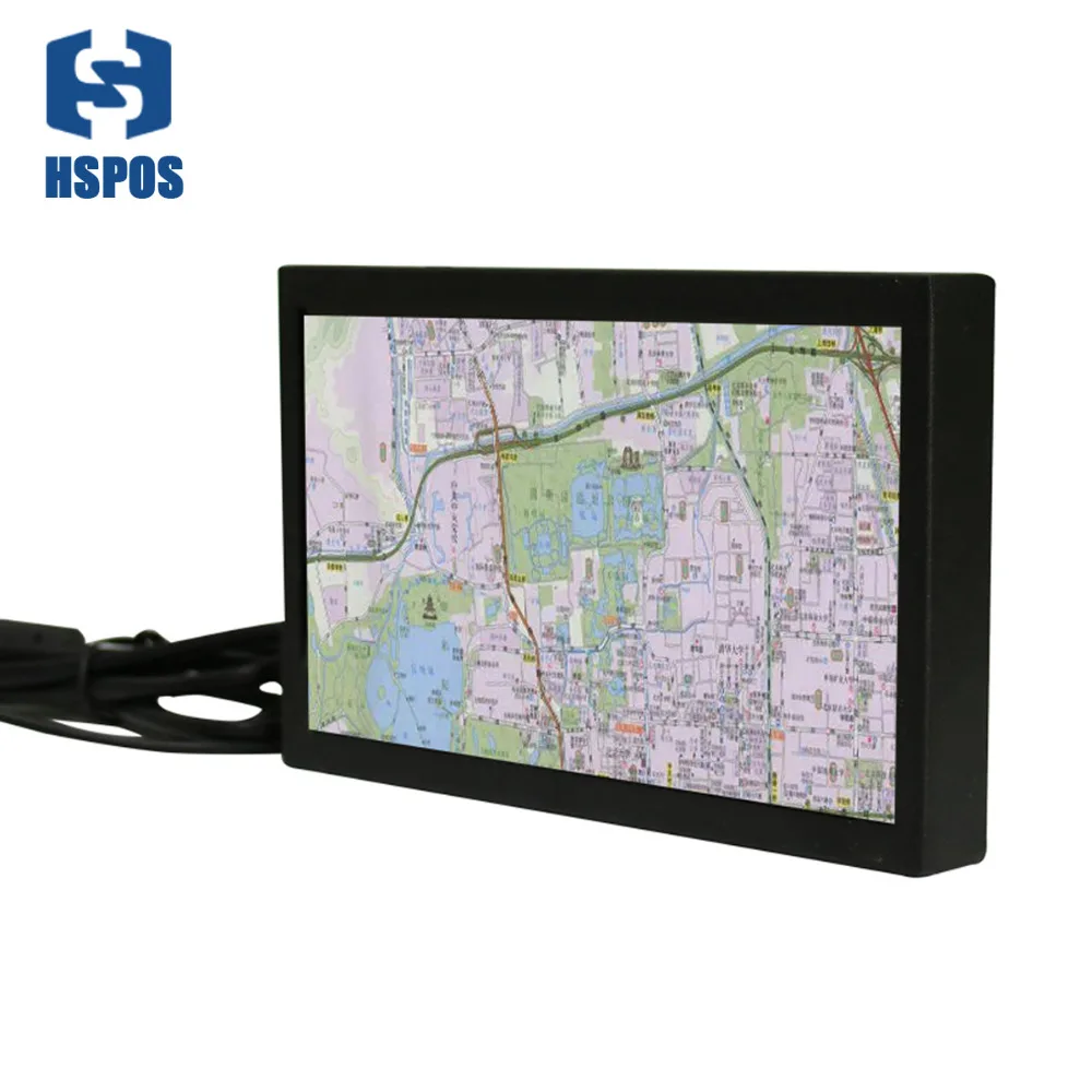 

New Style Popular 7 Inch Metal Shell LED Display Monitor Using for Car,Kitchen,Hotel Rooms Hot Selling
