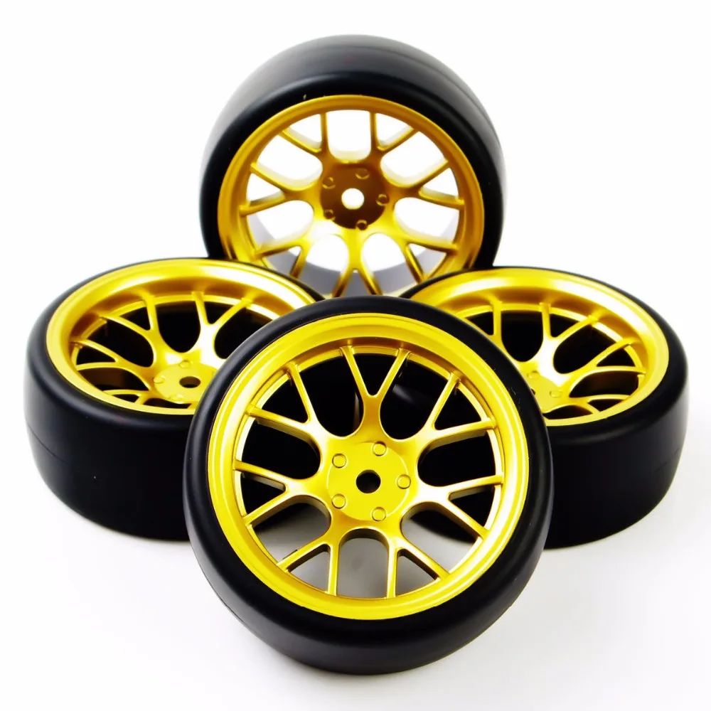 RC 1:10 On Road Car 6mm  12mm  ׼ 4Pcs RC ڵ Ÿ̾, 1/10 帮Ʈ Ÿ̾    HSP HPI