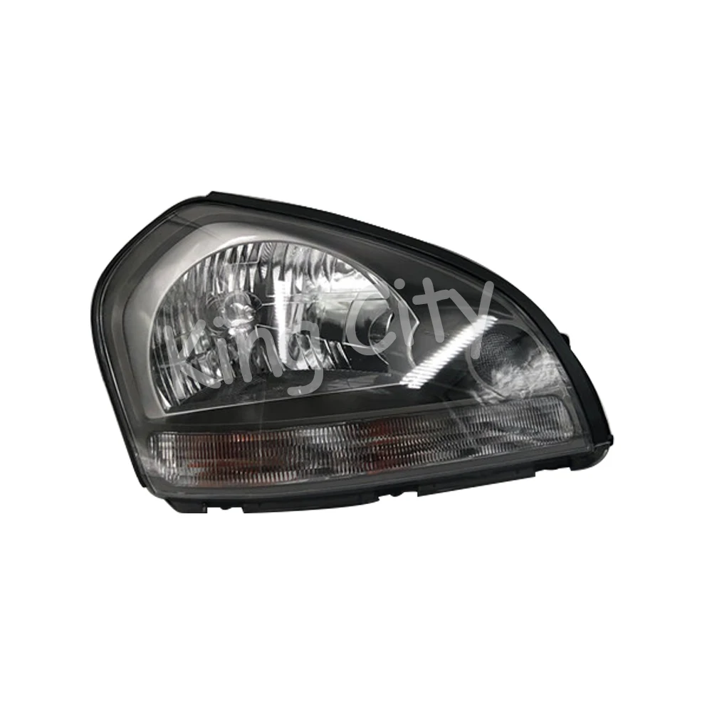 Capqx для hyundai Tucson 2005-2010 передняя фара Фара Головной фонарь в сборе белый/черный