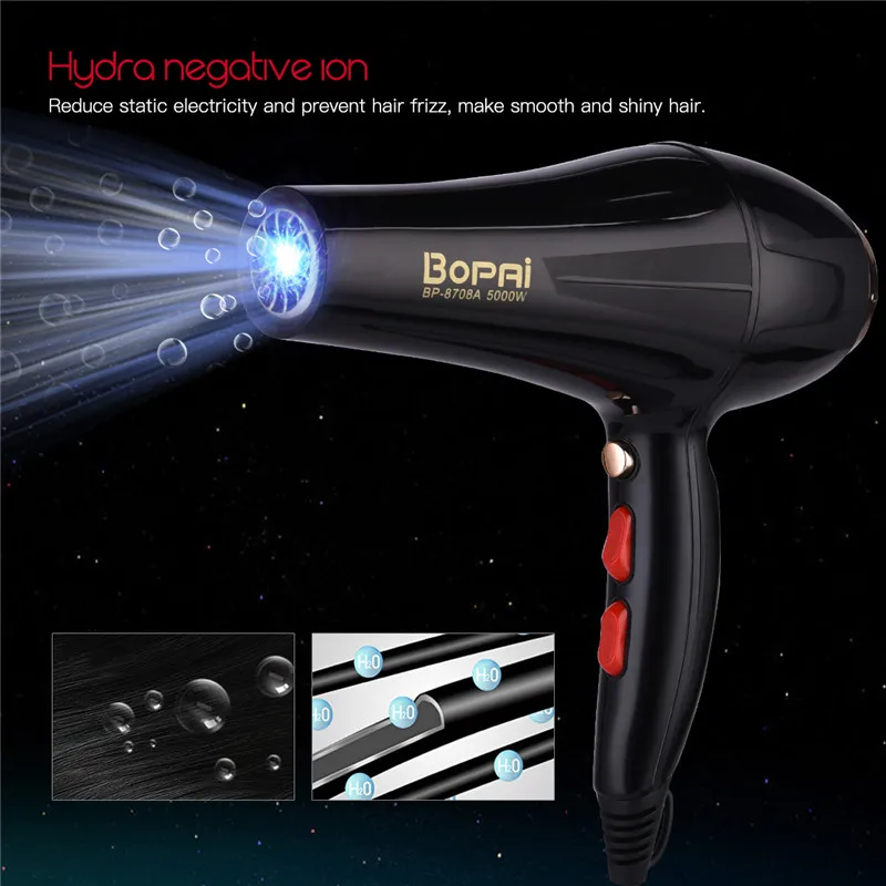 vento quente, bocal para coleta de cabelo,