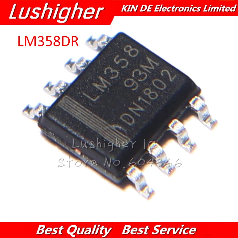 10pcs LM358 LM358DR SOP-8 SOIC-8 SMD IC NEW HIGH QUALITY 