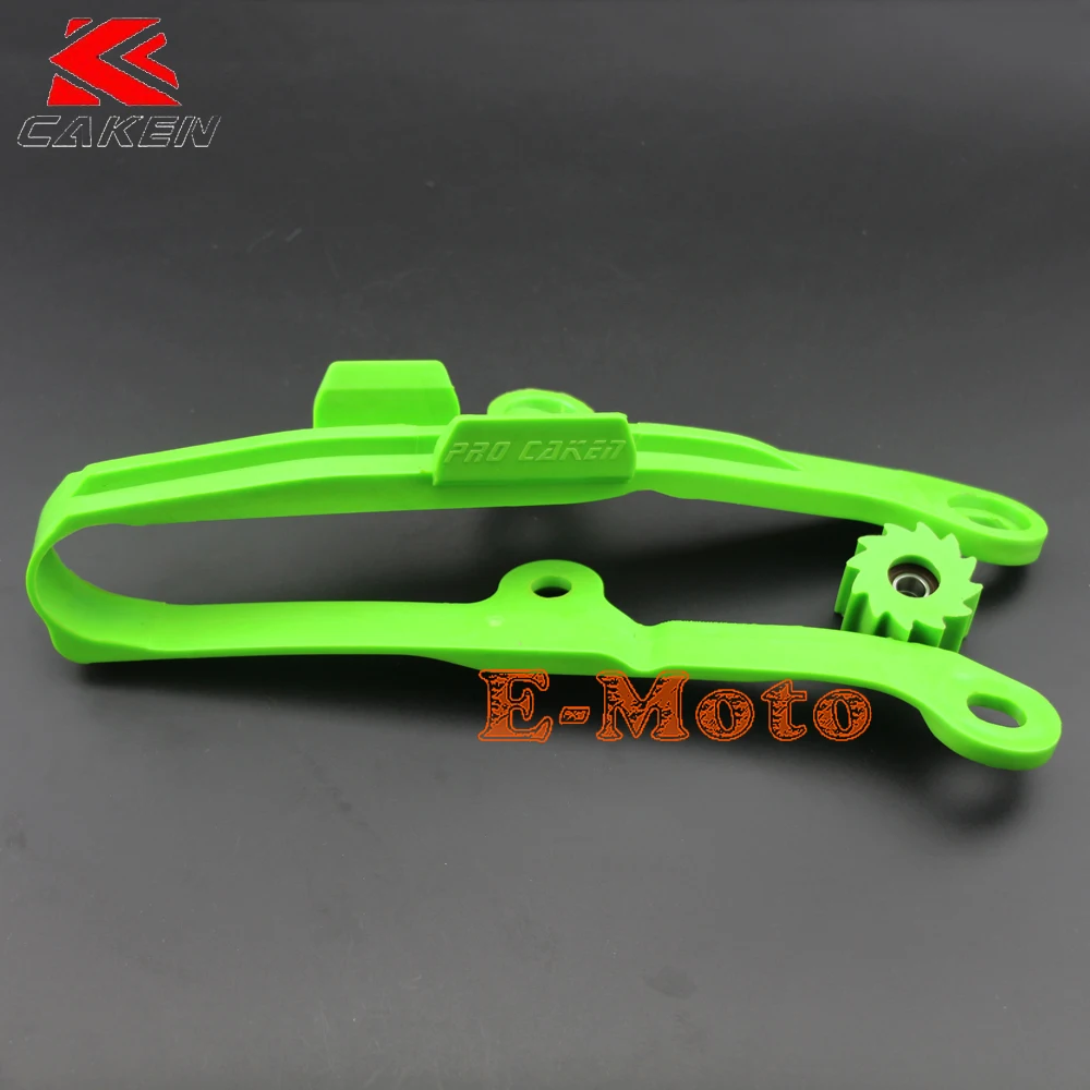 Зеленая направляющая для ролика с цепью Swingarm KX250F KX450F KXF250 KXF450 09-16 кроссового
