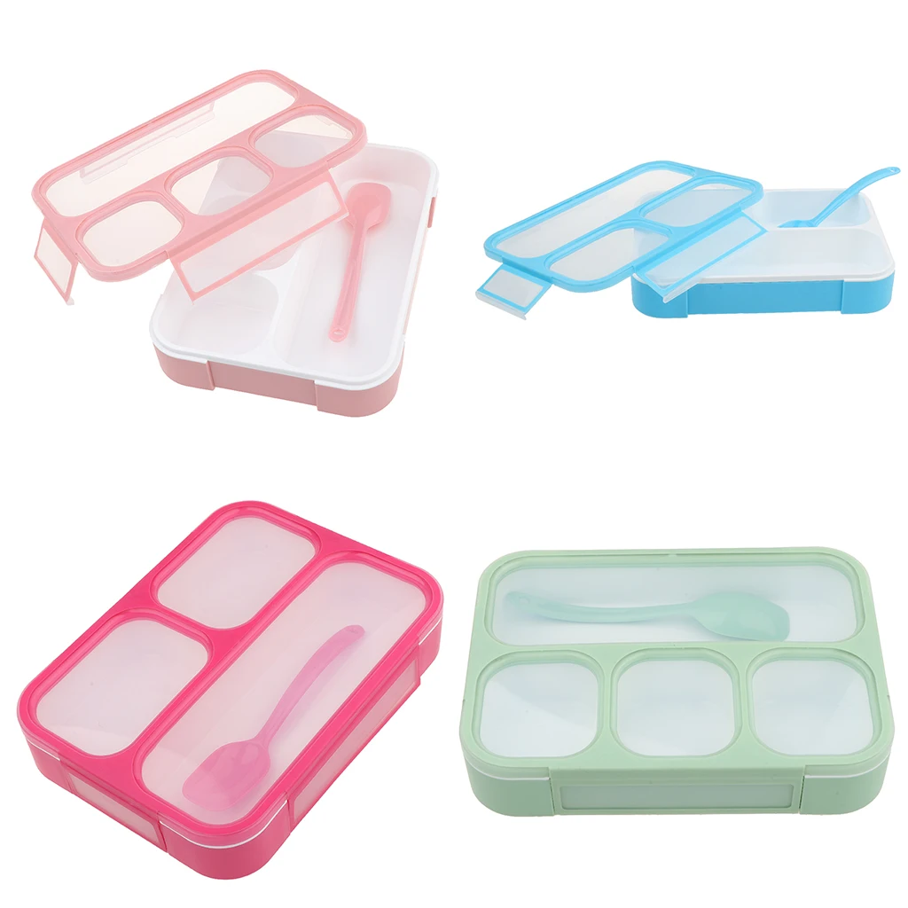 Portable Food Container Bento Lunch Box Meal Lunchbox Mess Tin/Case