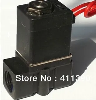 

Free shipping,Plastic micro solenoid valve 2P025-08 1/4" 2 position 2 way Mini Valve Direct Acting Type Solenoid Valve
