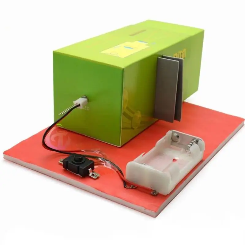 Bricolage projecteur à glissière modèle lampe matériaux faits à la main expérience scientifique modèle laboratoire approvisionnement enfants éducation jouet