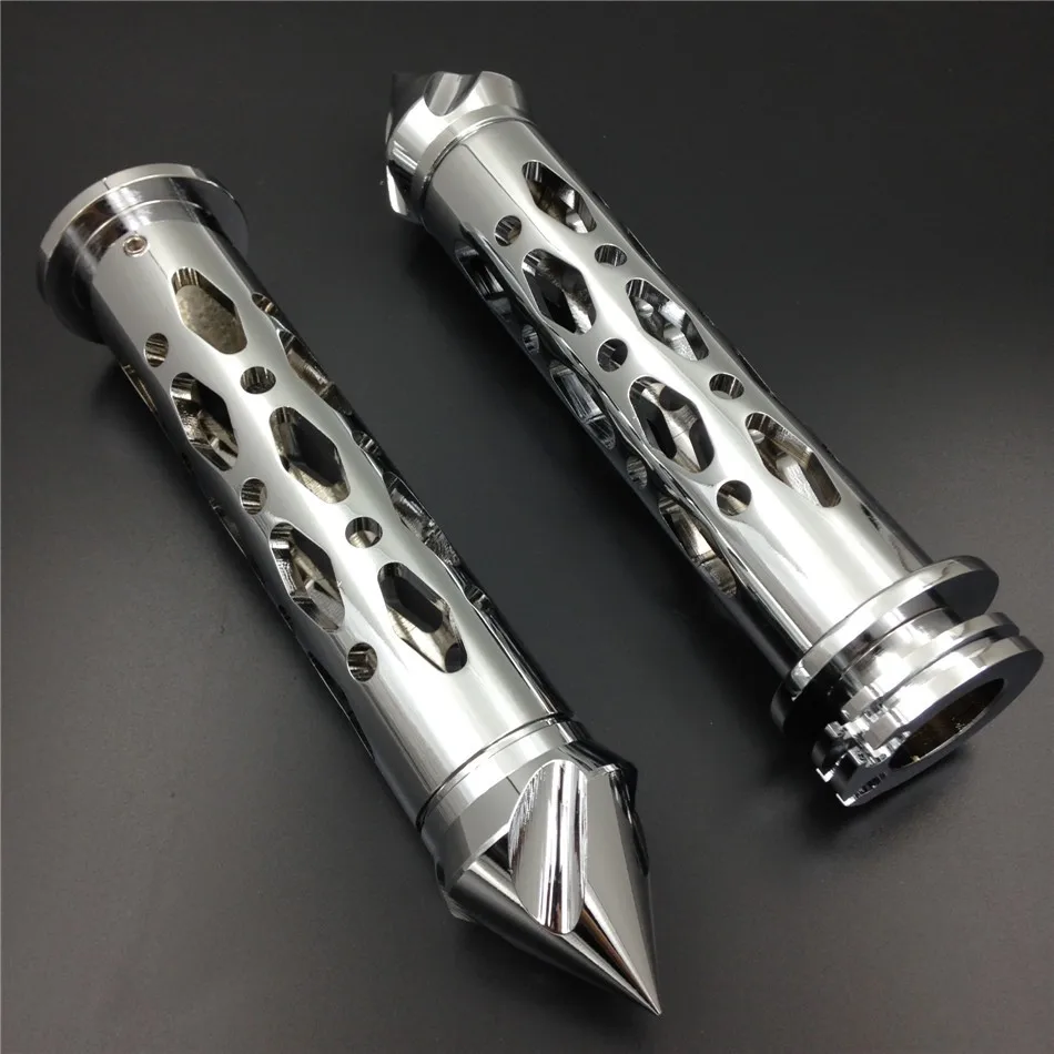 Aftermarket free shipping motorcycle accessories CNC Billet 7/8''spike
