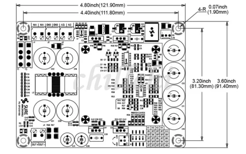 300W прижимная пластина DC-DC автомобиля мощности регулятор напряжения модуль постоянного тока 12V L 24v48v регулируемой длины высокого power-TL494