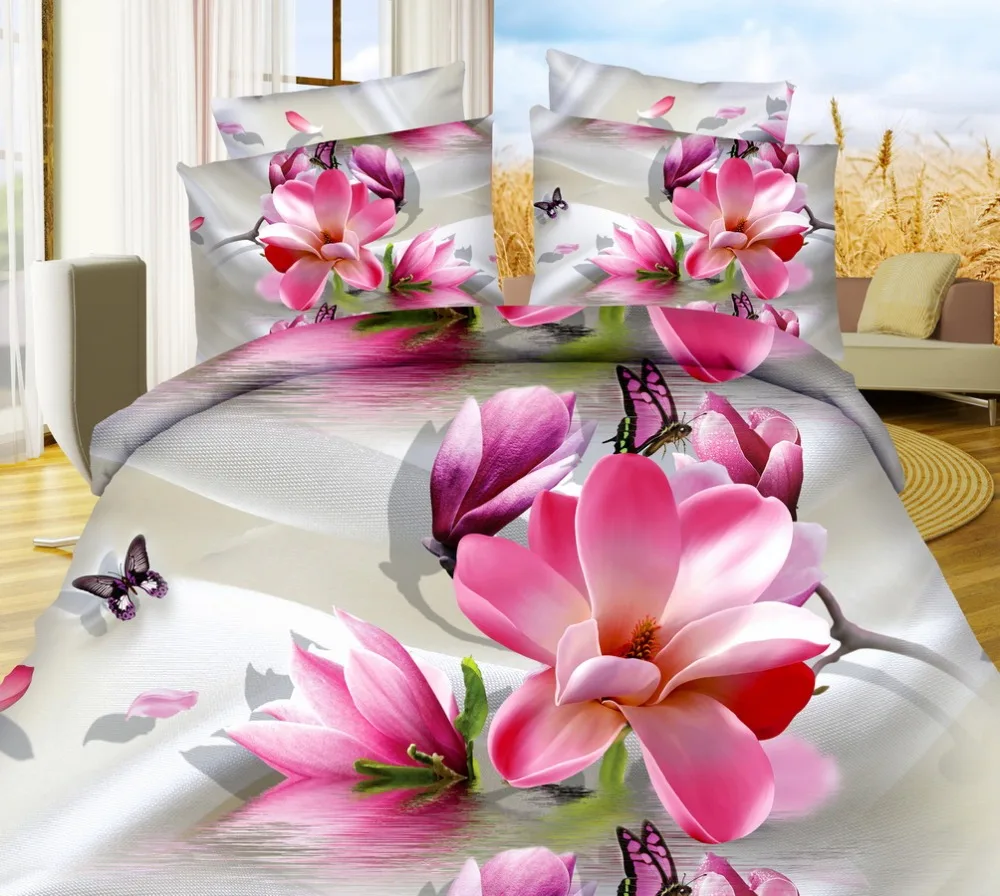 

Luxury 3d bedding set bed sheet sets duvet cover set wholesale