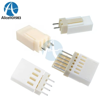 

10 Set KF2510 2/3/4/5/6/8P Connector Kits 2.54mm Pitch Straigh Pin Header+Housing+Crimp