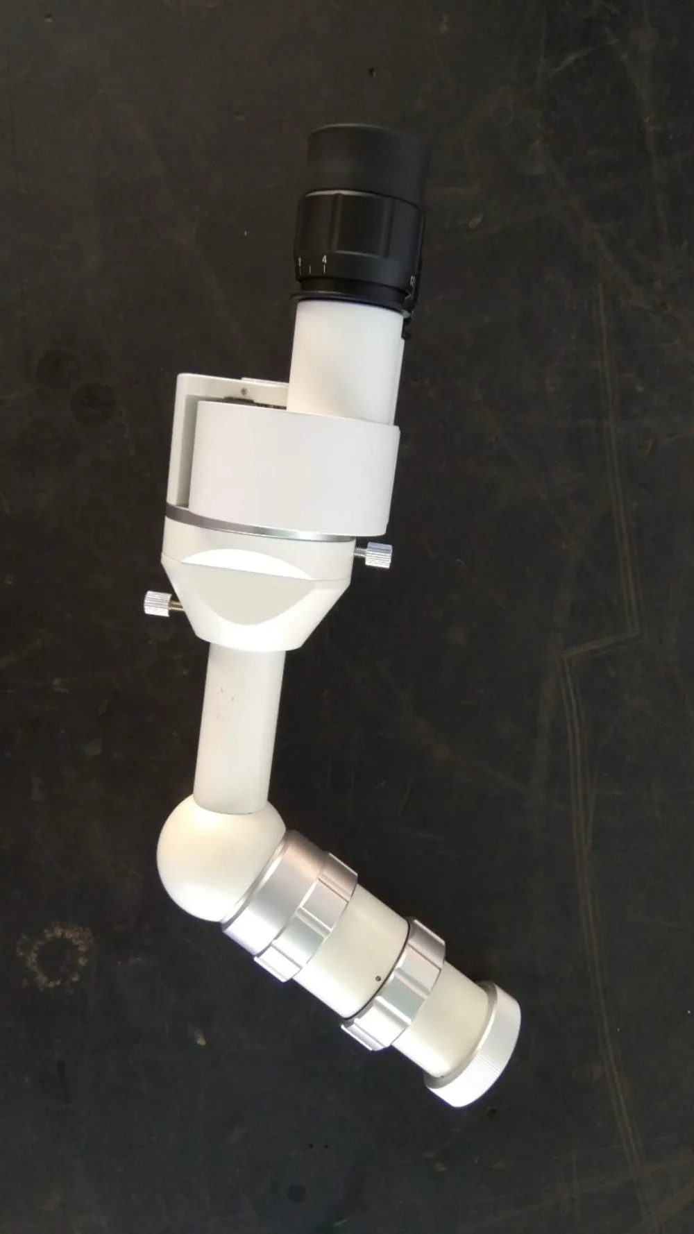 connector with binocular eyepiece
