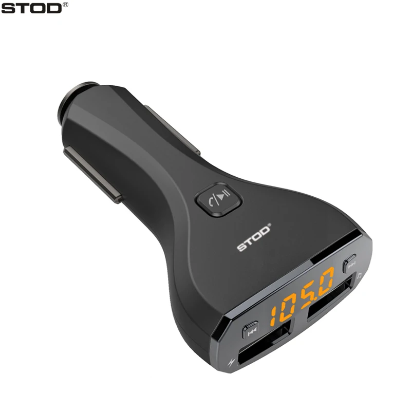 

Car Charger Dual USB 17W Bluetooth FM U Disk Player Low Voltage Warn For iPhone 5 5S 6 6S 7 Plus iPad Samsung Lenovo ZTE Huawei