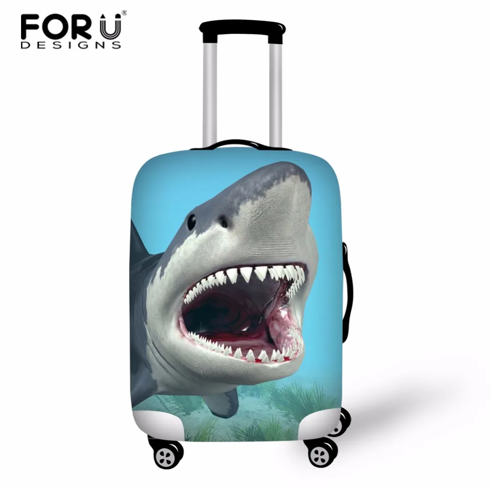 Buy FORUDESIGNS Shark Elastic Thick Luggage Cover for