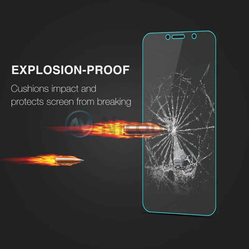 Nicotd Tempered Glass For Huawei Y5 Prime 2018 Screen Protector For Huawei Y5 Prime 2018 5.45 DRA-L22 DRA-LX2 Protective film (1)