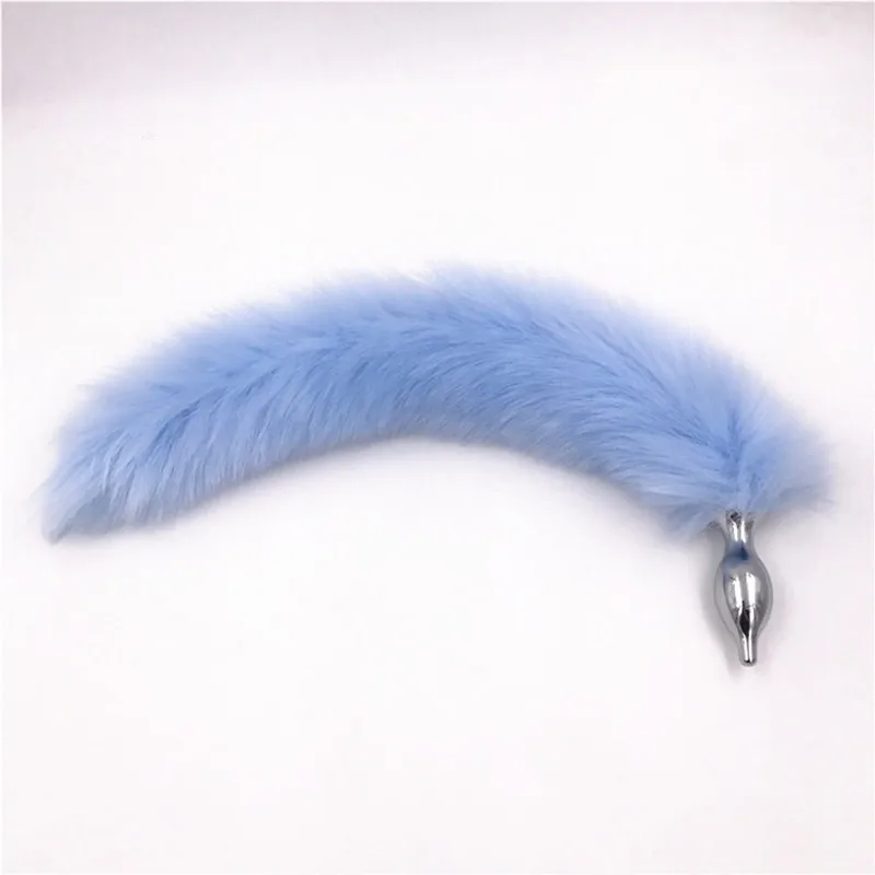 Size Stainless Steel Anal Plug Fox Tail Anal Beads Sky Blue Tail Anus Dilator Butt Plugs For Women Sex Toys For Couples H In Anal Sex Toys From Size Stainless Steel Anal Plug Fox Tail Anal Beads Sky Blue Tail Anus Dilator Butt Plugs For Women Sex Toys For Couples H In Anal Sex Toys From