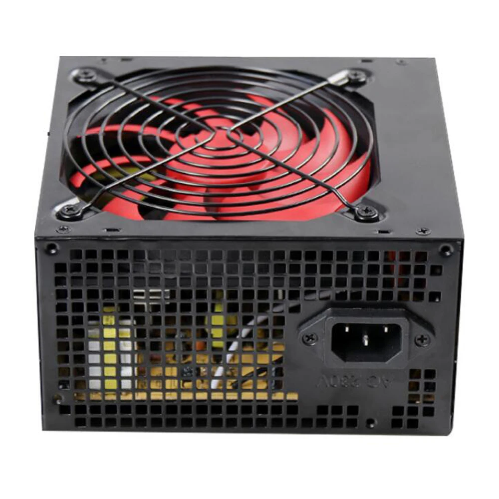 Блок питания 300 Вт 120 мм вентилятор 20pin + 4pin PCI SATA ATX 12 В компьютерный блок для