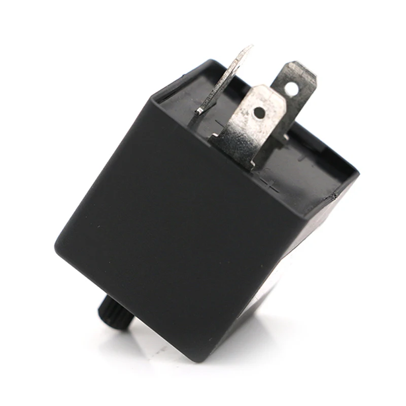Nordson Motorcycle Turn Signal Indicator 12V 3 Pins Adjustable Frequency LED Flasher Relay Motorbike Fix Blinker Indicator