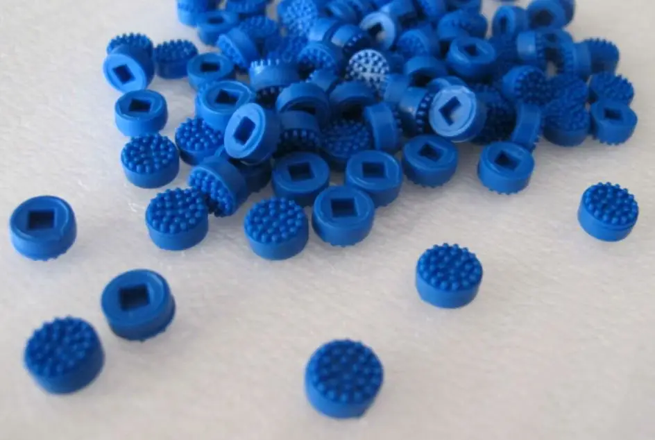 

100pcs/lot new for DELL Laptop keyboard trackpoint cap Little blue riding hood, blue dot cap, blue dot TrackPoint mouse cap