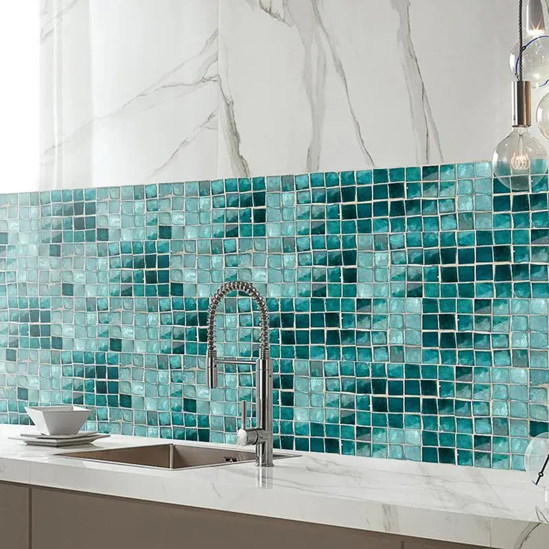 5M PVC Wall Sticker Bathroom Waterproof Self adhesive Wallpaper Kitchen Wall Paper Mosaic Tile Stickers Wall Decal Home Decor 40 5M PVC Wall Sticker Bathroom Waterproof Self adhesive Wallpaper Kitchen Wall Paper Mosaic Tile Stickers Wall Decal Home Decor 40