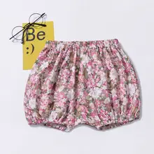 Детские летние штаны для малышей Детские шорты с принтом Одежда для мальчиков и девочек колье Подарочное штаны с рисунком для новорожденных