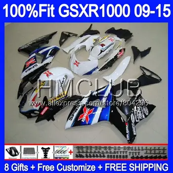 

Fairing For SUZUKI GSX-R1000 GSXR 1000 09 10 11 12 13 15 36HM.12 Blue X GSX R1000 K9 GSXR1000 2009 2010 2011 2012 2014 2015
