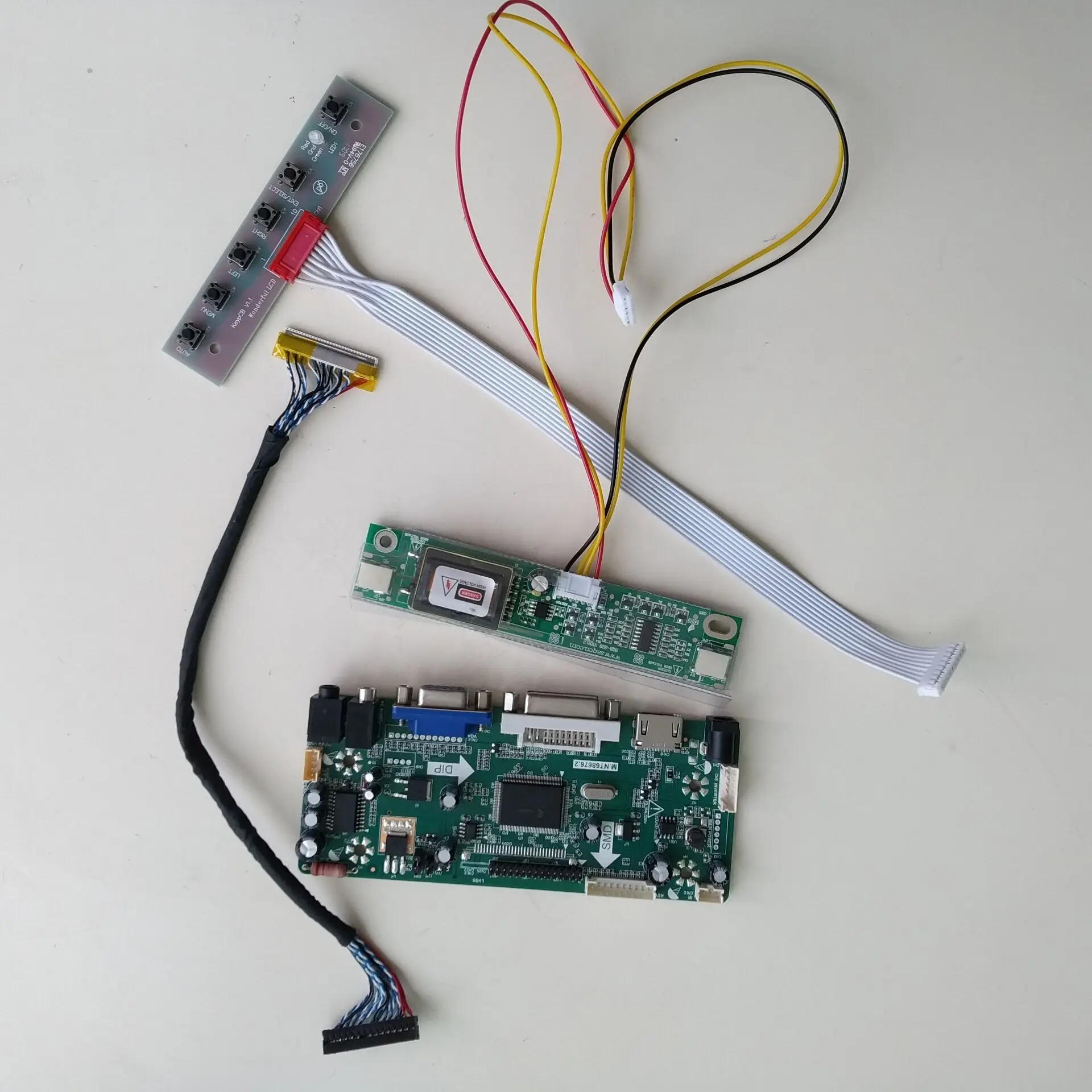 M NT68676 screen Driver Controller board kit 2 CCFL lamps For M190EG02 V8 1280 1024 19