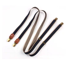 Новинка, не перекрещивающиеся раздельные подтяжки для женщин и мужчин, 4 зажима, с пряжкой, пояс для подтяжек, регулируемые рубашки, подтяжки, унисекс, Tirantes Hombre