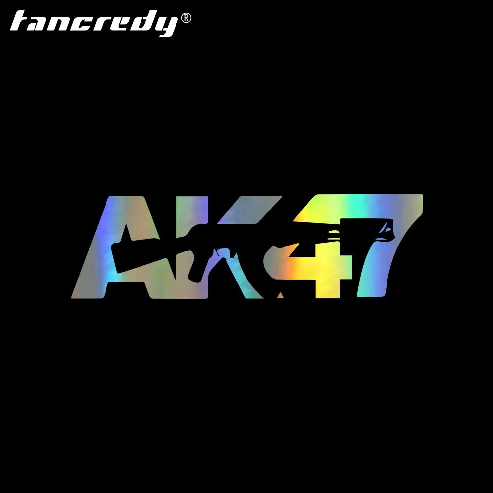 15*5 3 см Новый Стиль Dazzle AK47 Стильные наклейки для винтовки индивидуальные
