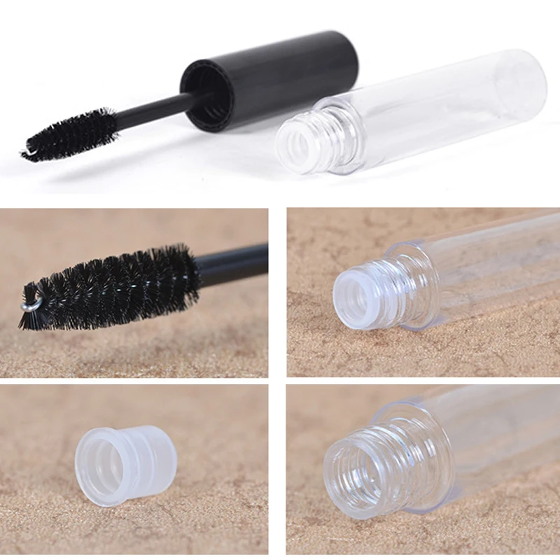 

Pop Empty Black Eyelash Tube Mascara Cream Vial/Container 10mL Fashionable Drop Shipping