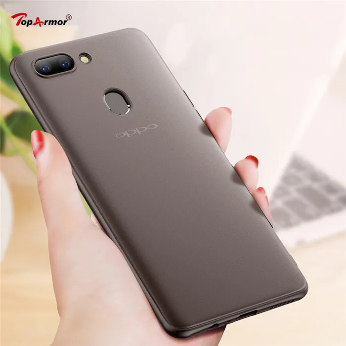 Матовый Мягкий ТПУ силиконовый матовый чехол для Oppo F3 F9 Pro A7x R9 R9S R11 R11S Plus R15 R17 Realme 1 2