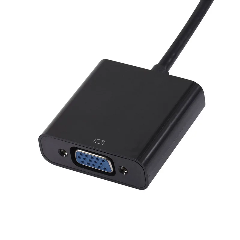 Amkle HDMI to VGA Adapter Male To Famale Converter Adapter 1080P Digital to Analog Video Audio for PC Laptop Tablet Projector Amkle HDMI to VGA Adapter Male To Famale Converter Adapter 1080P Digital to Analog Video Audio for PC Laptop Tablet Projector