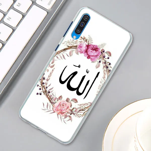 Muslim Islam Bismillah Allah Case Cover for Samsung Galaxy A30 A40 A50 A70 A6 A8 Plus A7 A9 M30 Phone Case Coque - Цвет: 03