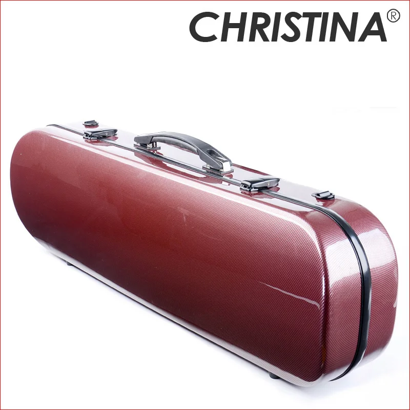 イタリアクリスティーナバイオリンケース 4/4 バイオリンカーボンと