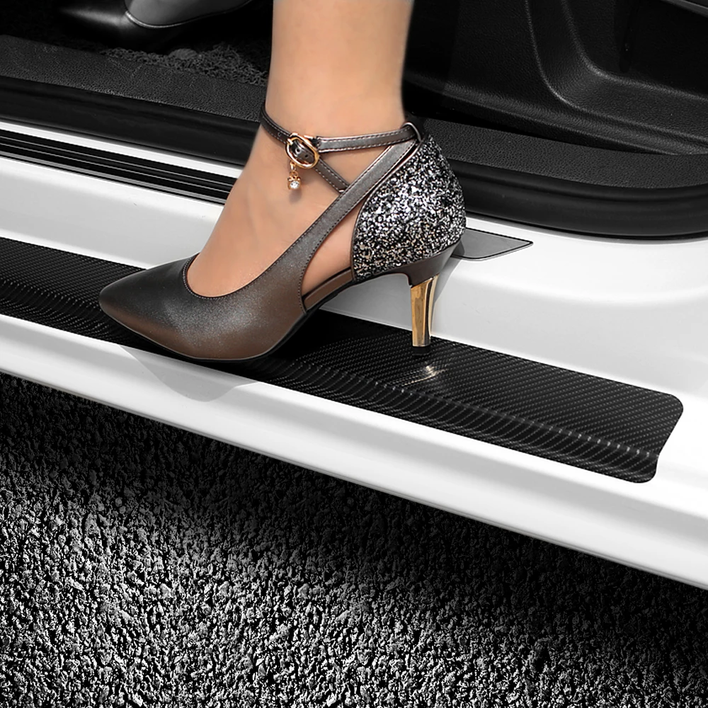 

4PCS Waterproof Carbon Fiber Sticker Protective for SUZUKI SWIFT Car accessories Automobiles