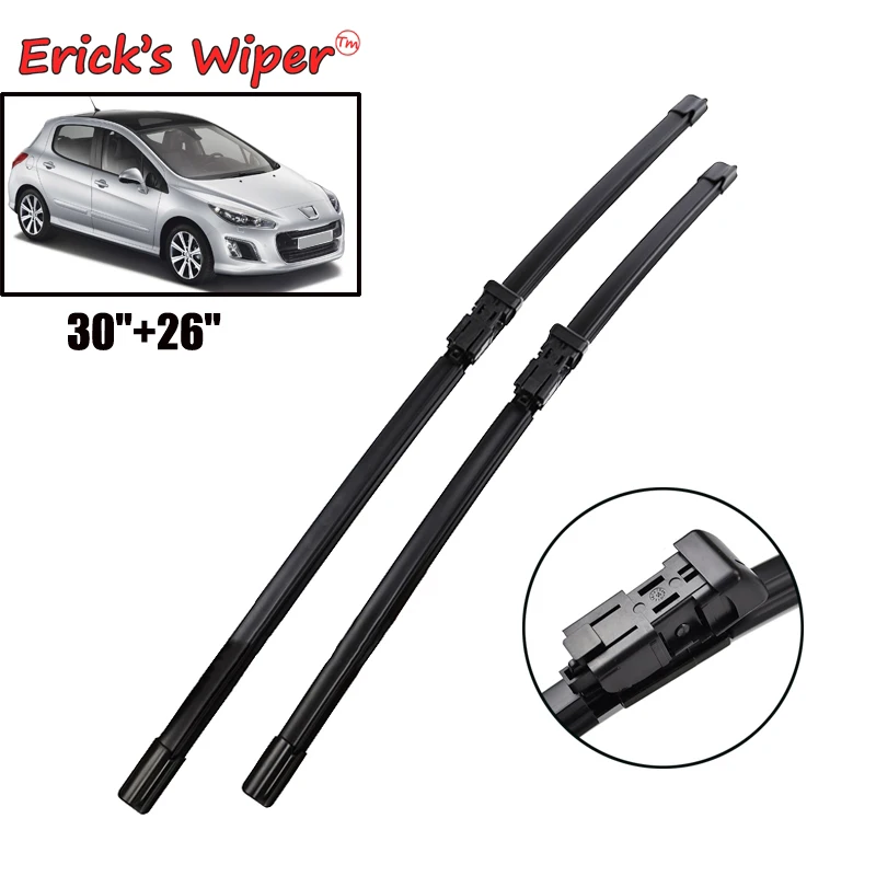 

Erick's Wiper LHD Front Wiper Blades For Peugeot 308 308SW 308CC 2007-2013 Windshield Windscreen Front Window 30"+26"